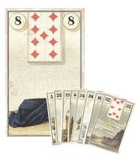 Lenormand Kombination 8